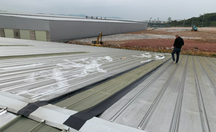 广东厂房屋面防水维修案例